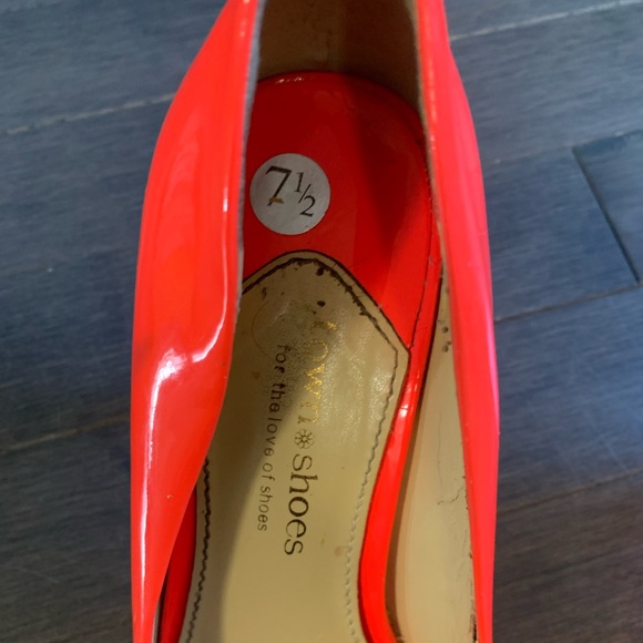Hot Neon Pink Three Inch Heels from Town Shoes Women’s 7.5 - Picture 6 of 11